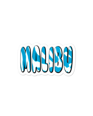 Malibu Sticker