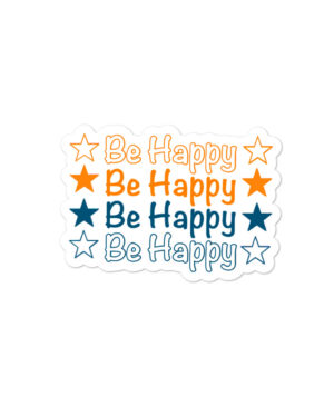 Be Happy Sticker