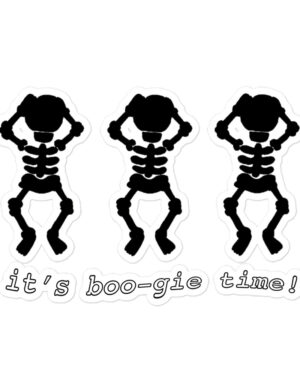 It's Boo-gie Time Sticker