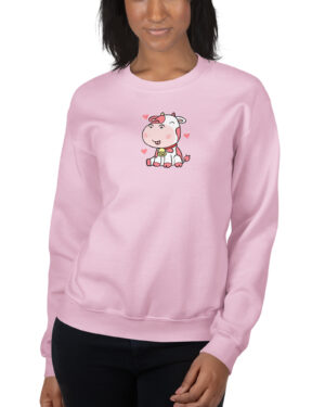 Strawberry Cow Crewneck