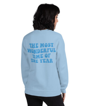 Most Wonderful Time Crewneck - Front & Back Design