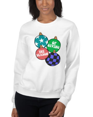 Christmas Ornament Crewneck - Front Design