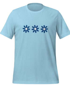 Dark Blue Daisy Tee